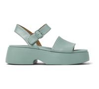 Camper Sandaletten mit Absatz - Sandalen Tasha - Gr. 41 (EU) - in Grün - für Damen