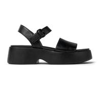 CAMPER Tasha - Sandalen für Damen - Schwarz, Größe 35, Glattleder