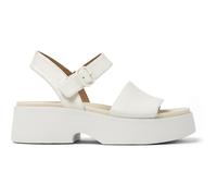 CAMPER Tasha - Sandalen für Damen - Weiß, Größe 38, Glattleder