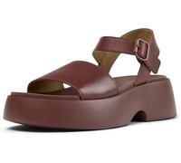 CAMPER Tasha - Sandalen für Damen - Burgund, Größe 40, Glattleder