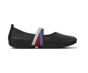 CAMPER Twins - Ballerinas für Damen - Schwarz, Größe 36, Glattleder