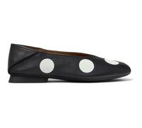 CAMPER Twins - Ballerinas für Damen - Schwarz, Größe 39, Glattleder