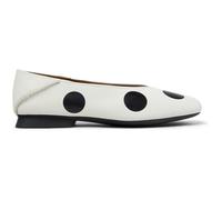 CAMPER Twins - Ballerinas für Damen - Weiß, Größe 41, Glattleder