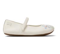 CAMPER Twins - Ballerinas für Mädchen - Weiß, Größe 33, Glattleder