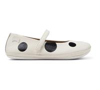 CAMPER Twins - Ballerinas für Mädchen - Weiß,Schwarz, Größe 26, Glattleder