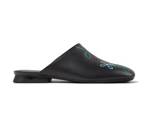 CAMPER Twins - Clogs für Damen - Schwarz, Größe 36, Glattleder