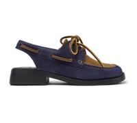 CAMPER Twins - Elegante schuhe für Damen - Blau,Braun, Größe 38, Veloursleder