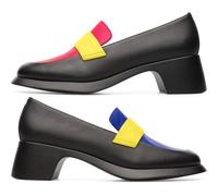 CAMPER Twins - Elegante schuhe für Damen - Schwarz,Blau,Rosa, Größe 35, Glattleder