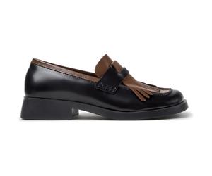 CAMPER Twins - Elegante schuhe für Damen - Schwarz,Braun, Größe 35, Glattleder