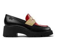 CAMPER Twins - Elegante schuhe für Damen - Schwarz,Rot,Beige, Größe 37, Glattleder