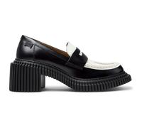 CAMPER Twins - Elegante schuhe für Damen - Schwarz,Weiß, Größe 37, Glattleder