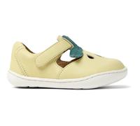 CAMPER Twins - Klettverschluss für ERSTE SCHRITTE - Gelb, Größe 22, Glattleder