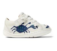 CAMPER Twins - Klettverschluss für ERSTE SCHRITTE - Weiß, Größe 26, Glattleder