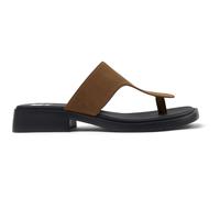 CAMPER Twins - Lässige schuhe für Damen - Braun, Größe 39, Veloursleder
