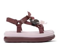 CAMPER Twins - Lässige schuhe für Damen - Burgund, Größe 37, Textile