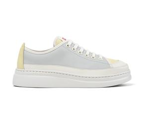 CAMPER Twins - Lässige schuhe für Damen - Weiß,Gelb,Grau, Größe 37, Glattleder