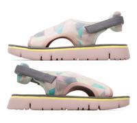 CAMPER Twins - Sandalen für Damen - Rosa ,Grau,Grün, Größe 37, Veloursleder