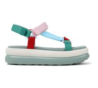 CAMPER Twins - Sandalen für Damen - Rot,Grün,Rosa, Größe 38, Textile