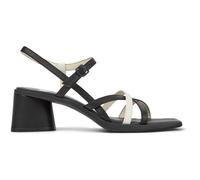 Camper Leder-Sandaletten in Schwarz - 57% | Größe 38 | Damen Sandalen
