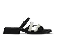 CAMPER Twins - Sandalen für Damen - Weiß,Schwarz, Größe 39, Glattleder