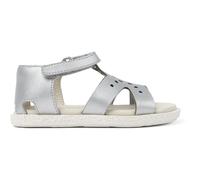 CAMPER Twins - Sandalen für ERSTE SCHRITTE - Grau, Größe 25, Glattleder