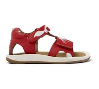 CAMPER Twins - Sandalen für ERSTE SCHRITTE - Rot,Weiß, Größe 22, Glattleder