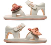 CAMPER Twins - Sandalen für ERSTE SCHRITTE - Weiß, Größe 22, Glattleder