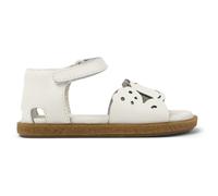 CAMPER Twins - Sandalen für ERSTE SCHRITTE - Weiß, Größe 22, Glattleder