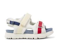 CAMPER Twins - Sandalen für ERSTE SCHRITTE - Weiß, Größe 25, Textile
