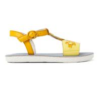 CAMPER Twins - Sandalen für Mädchen - Orange,Gelb, Größe 25, Glattleder