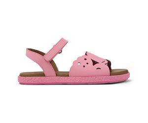 CAMPER Twins - Sandalen für Mädchen - Rosa, Größe 33, Glattleder