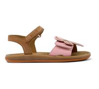 CAMPER Twins - Sandalen für Mädchen - Rosa ,Nude, Größe 35, Glattleder