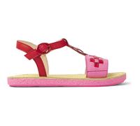 CAMPER Twins - Sandalen für Mädchen - Rot,Rosa, Größe 29, Glattleder
