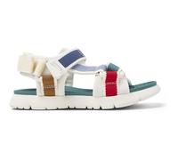 CAMPER Twins - Sandalen für Mädchen - Weiß,Blau,Gelb, Größe 34, Textile