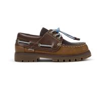 CAMPER Twins - Smarte freizeitschuhe für Mädchen - Braun, Größe 34, Glattleder