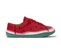 CAMPER Twins - Smarte freizeitschuhe für Mädchen - Rot, Größe 27, Glattleder