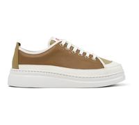 CAMPER Twins - Sneaker für Damen - Braun ,Weiß,Grün, Größe 37, Glattleder