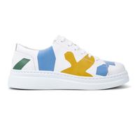 CAMPER Twins - Sneaker für Damen - Weiß,Blau,Grün, Größe 38, Glattleder