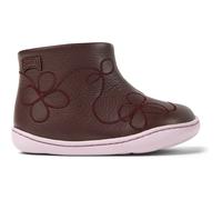 CAMPER Twins - Stiefel für ERSTE SCHRITTE - Burgund, Größe 23, Glattleder