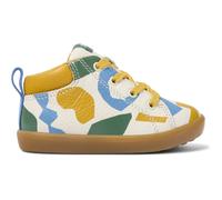 CAMPER Twins - Stiefel für ERSTE SCHRITTE - Weiß,Gelb,Blau, Größe 21, Glattleder