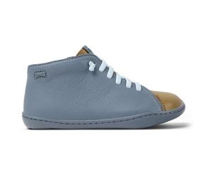 CAMPER Twins - Stiefel für Kinder - Grün,Grau,Braun, Größe 32, Glattleder