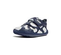 Camper Unisex Baby Peu Cami K800405 First Walker Shoe, White Blue 1, 21 EU