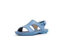 Camper Women's K201514 Right Nina T-Strap Sandal for Women Blue, 37 (EU)