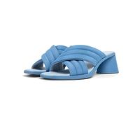 Camper Women's K201540 Kiara Sandal X-Strap Sandal for Women Blue, 36 (EU)