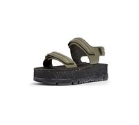 CAMPER Oruga Up - Sandalen für Damen - Grün, Größe 37, Glattleder