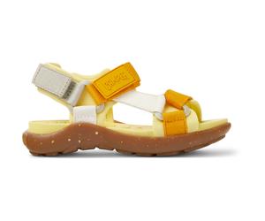 CAMPER Wous - Sandalen für Mädchen - Orange,Gelb,Weiß, Größe 32, Textile