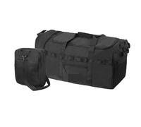 Camping-Aufbewahrungstasche, tragbar, faltbar, for Outdoor-Reisen, große Kapazität, rollende Reisetasche mit Rad, Faltbare Gepäcktasche FüR Urlaub Sport(Black)