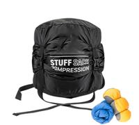 Camping-Aufbewahrungstasche, wasserdichte Kompressionssäcke, leichte Outdoor-Ausrüstungstasche, atmungsaktives Gewebe, platzsparender Reise-Organizer, ideal für Rucksackreisen, Abenteuer, carbon