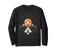 Camping Crew Take Me to the Trees Mountain Forest Lagerfeuer Langarmshirt