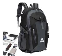 Camping Rucksack Tasche - Outdoor Trekking Backpack 50x31x23cm, Leichter Reise Wanderrucksack 400g | Große Kapazität Aufbewahrung Organisation System Effiziente Lastverteilung Komfort Trage Struktur A